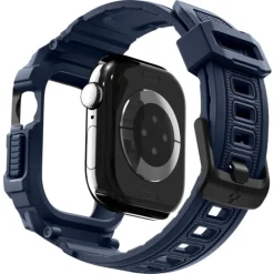 ETUI SPIGEN APPLE WATCH 10 / 11 (42 MM) RUGGED ARMOR ”PRO” V2 NAVY BLUE