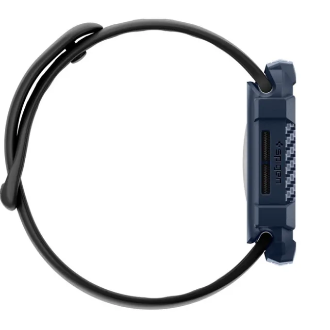ETUI SPIGEN APPLE WATCH 10 / 11 (42 MM) RUGGED ARMOR V2 NAVY BLUE