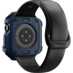 ETUI SPIGEN APPLE WATCH 10 / 11 (42 MM) RUGGED ARMOR V2 NAVY BLUE