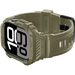 ETUI SPIGEN APPLE WATCH 10 / 11 (46 MM) RUGGED ARMOR ”PRO” V2 VINTAGE KHAKI