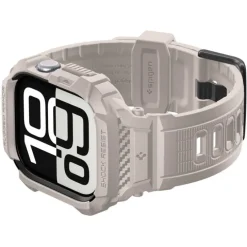 ETUI SPIGEN APPLE WATCH 10 / 11 (46 MM) RUGGED ARMOR ”PRO” V2 DUNE BEIGE