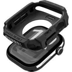ETUI SPIGEN APPLE WATCH 11 46MM RUGGED ARMOR 2 MATTE BLACK
