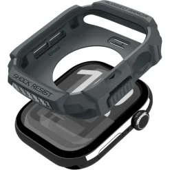 ETUI SPIGEN APPLE WATCH 11 46MM RUGGED ARMOR 2 DARK GRAY