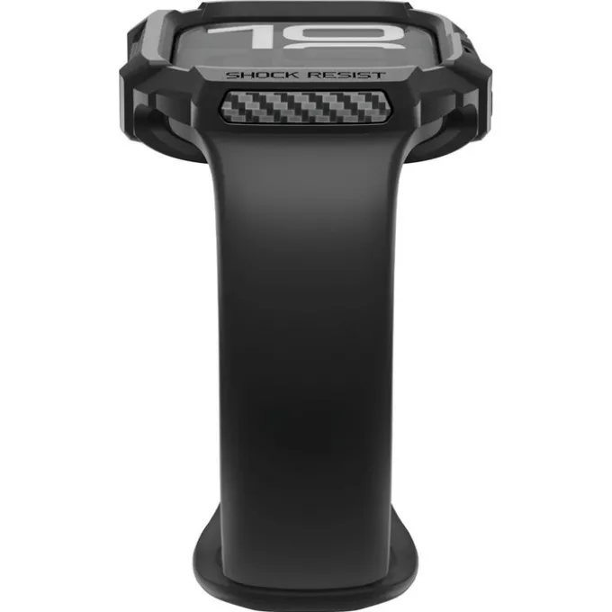ETUI SPIGEN APPLE WATCH 11 42MM RUGGED ARMOR 2 MATTE BLACK