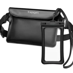 Etui Spigen A621 Universal Waterproof Case & Waist Bag Black