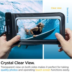 Etui Spigen A601 Universal Waterproof Case Black