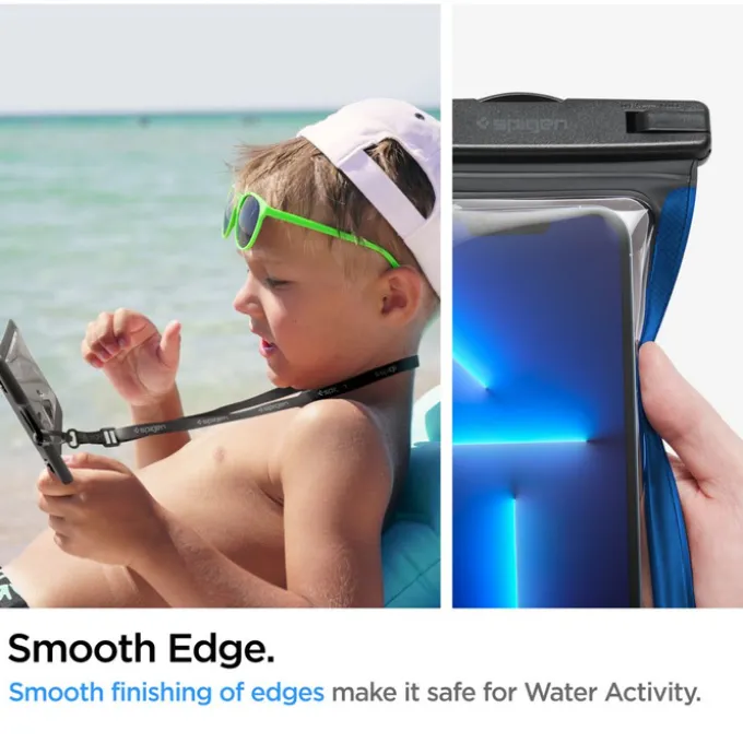 Etui Spigen A601 Universal Waterproof Case Black
