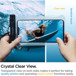 Etui Spigen A601 Universal Waterproof Case Crystal Clear