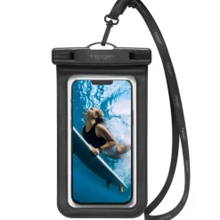 Etui Spigen A601 Universal Waterproof Case 2-pack Black