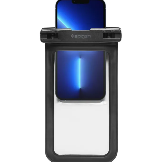 Etui Spigen A601 Universal Waterproof Case 2-pack Black