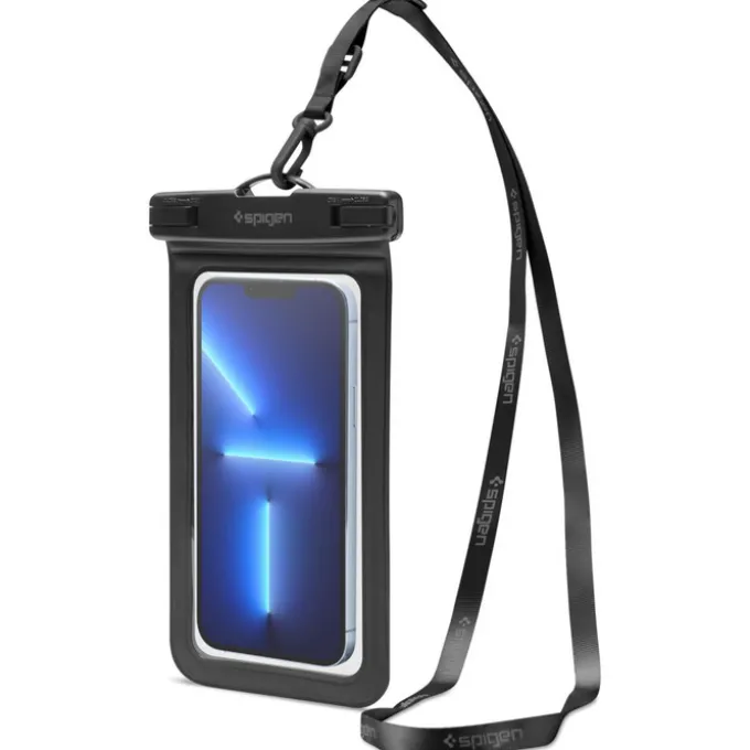 Etui Spigen A601 Universal Waterproof Case 2-pack Black