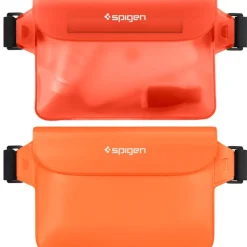 Etui Spigen A620 Universal Waterproof Waist Bag 2-pack Sunset Orange Case