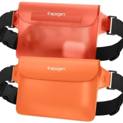 Etui Spigen A620 Universal Waterproof Waist Bag 2-pack Sunset Orange Case