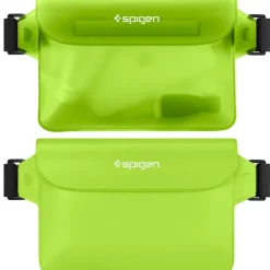 Etui Spigen A620 Universal Waterproof Waist Bag 2-pack Cactus Green Case