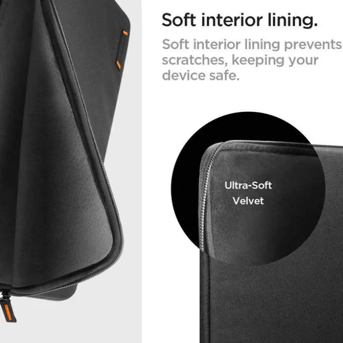 ETUI SPIGEN BASIC POUCH LAPTOP 15-16 BLACK