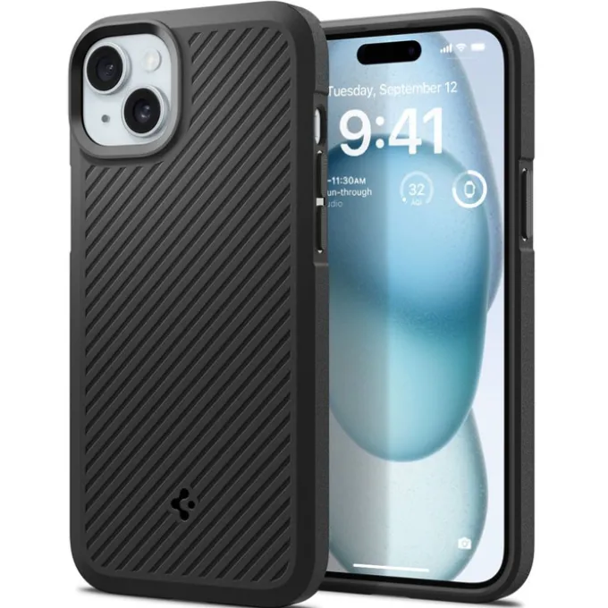 Etui Spigen Core Armor iPhone 15 Plus Matte Black Case