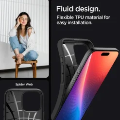 ETUI SPIGEN CORE ARMOR IPHONE 16 PRO MAX MATTE BLACK
