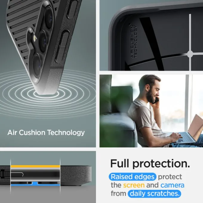 Etui Spigen Core Armor Samsung Galaxy S24 Matte Black Case