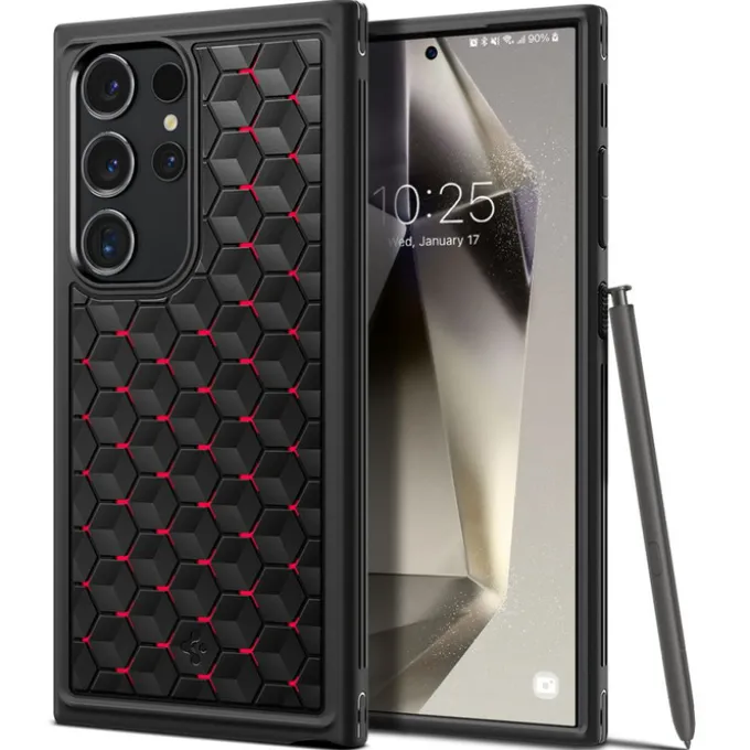 Etui Spigen Cryo Armor Samsung Galaxy S24 Ultra Cryo Red Case