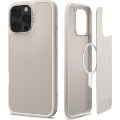 ETUI SPIGEN CYRILL KAJUK MAG MAGSAFE IPHONE 16 PRO CREAM