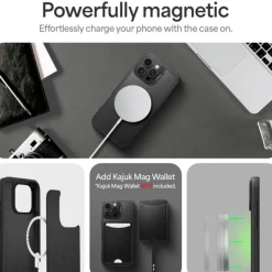 ETUI SPIGEN CYRILL KAJUK MAG MAGSAFE IPHONE 16 PRO BLACK