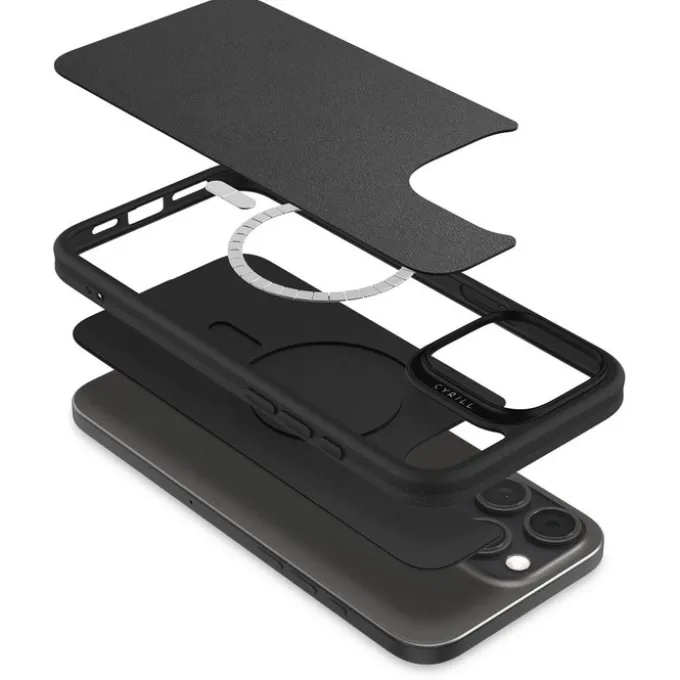 ETUI SPIGEN CYRILL KAJUK MAG MAGSAFE IPHONE 16 PRO BLACK