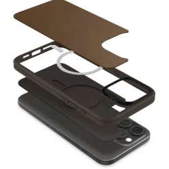 ETUI SPIGEN CYRILL KAJUK MAG MAGSAFE IPHONE 16 PRO MAX SADDLE BROWN