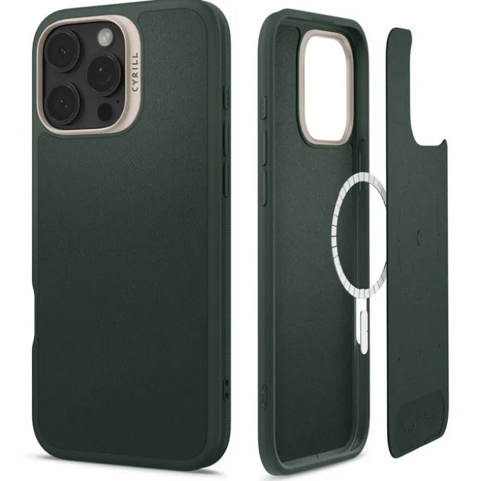 ETUI SPIGEN CYRILL KAJUK MAG MAGSAFE IPHONE 16 PRO MAX FOREST GREEN