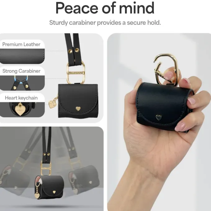 ETUI SPIGEN CYRILL MINI BAG APPLE AIRPODS 4 BLACK