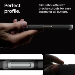 ETUI SPIGEN ENZO ARAMID MAG MAGSAFE IPHONE 16 PRO MAX BLACK/NATURAL