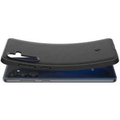 ETUI SPIGEN ESSENTIAL SANDBLAST SAMSUNG GALAXY M55 5G MATTE BLACK