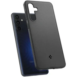 ETUI SPIGEN ESSENTIAL SANDBLAST SAMSUNG GALAXY M55 5G MATTE BLACK