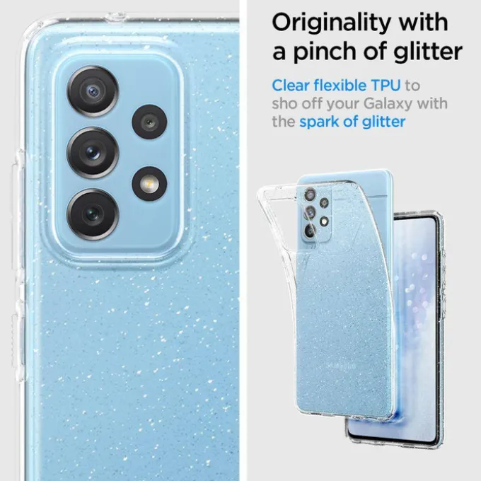 Etui SPIGEN Galaxy A72 Liquid Crystal Glitter Crystal Case