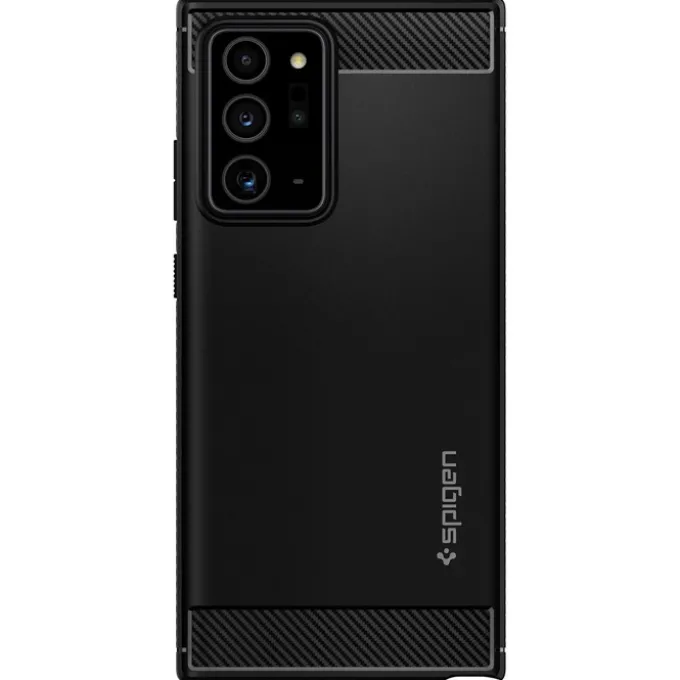Etui SPIGEN Galaxy Note 20 Ultra Rugged Armor Matte Black Czarne Case