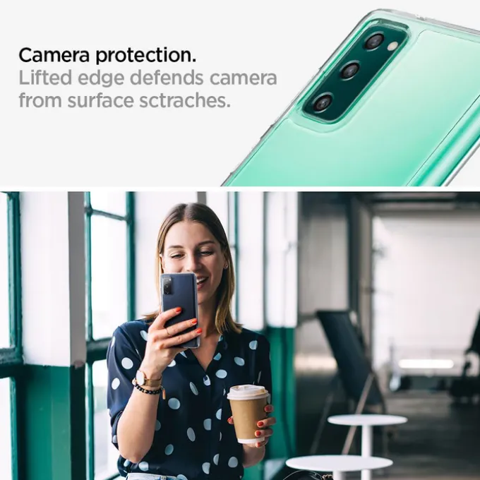 Etui SPIGEN Galaxy S20 FE Ultra Hybrid Crystal Clear przezroczyste Case