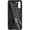 ETUI SPIGEN Galaxy S21 Liquid Air Matte Black Czarne Case