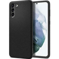 ETUI SPIGEN Galaxy S21 Liquid Air Matte Black Czarne Case