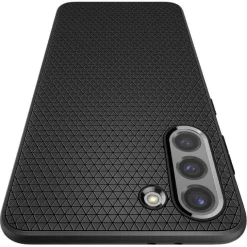 Etui SPIGEN Galaxy S21+ Plus Liquid Air Matte Black Czarne Case