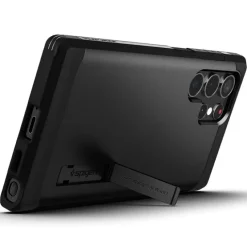 ETUI SPIGEN Galaxy S22 Ultra Tough Armor Black Czarne Case