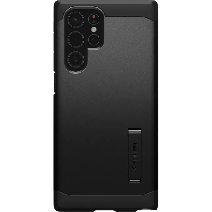 ETUI SPIGEN Galaxy S22 Ultra Tough Armor Black Czarne Case