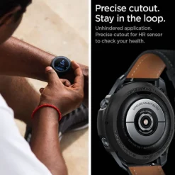 Etui SPIGEN Galaxy Watch 3 41mm Liquid Air Black Czarne