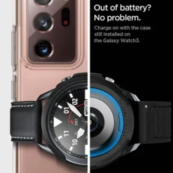 Etui SPIGEN Galaxy Watch 3 41mm Liquid Air Black Czarne