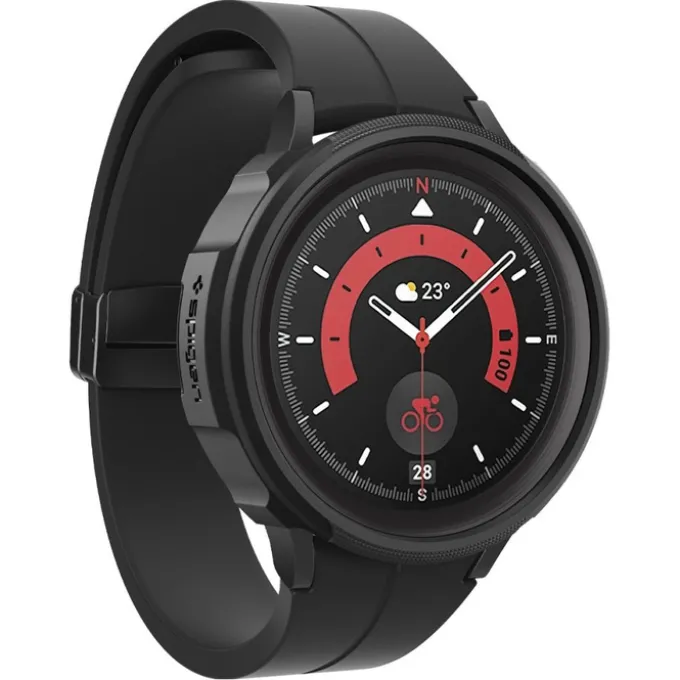 Etui Spigen Galaxy Watch 5 Pro (45 Mm) Liquid Air Matte Black