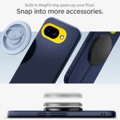 ETUI SPIGEN GOOGLE PIXEL 9A NANO POP MAGSAFE BLUEBERRY NAVY