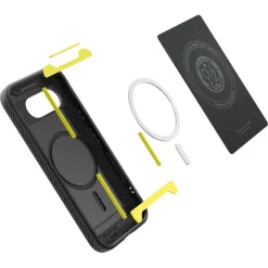ETUI SPIGEN GOOGLE PIXEL 9A RUGGED ARMOR MAG MAGSAFE MATOWE CZARNE