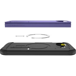 ETUI SPIGEN GOOGLE PIXEL 10A TOUGH ARMOR MAG MAGSAFE ASH VIOLET