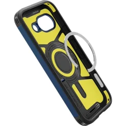 ETUI SPIGEN GOOGLE PIXEL 9A TOUGH ARMOR MAGSAFE NAVY BLUE