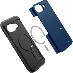 ETUI SPIGEN GOOGLE PIXEL 9A TOUGH ARMOR MAGSAFE NAVY BLUE