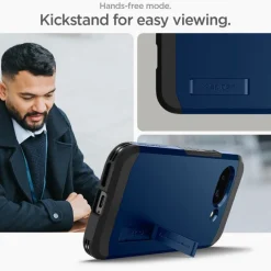ETUI SPIGEN GOOGLE PIXEL 9A TOUGH ARMOR MAGSAFE NAVY BLUE
