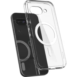 ETUI SPIGEN GOOGLE PIXEL 9A ULTRA HYBRID MAG MAGSAFE CLEAR/WHITE